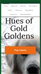 Mobile Screenshot of huesofgold.com